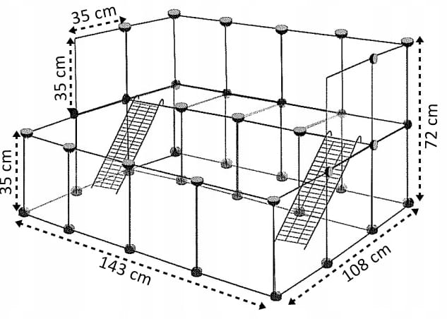Kojec-Wybieg-Zagroda-dla-Malych-Gryzoni-Swinki-Krolika-Skladana-Klatka-Glebokosc-produktu-14-cm.jpg
