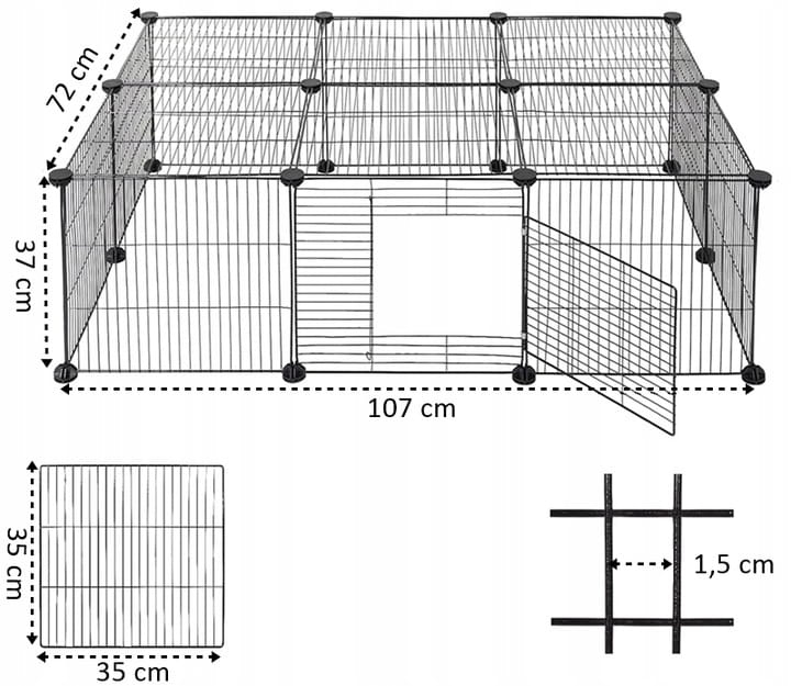 Kojec-Zagroda-Metalowa-Drzwi-dla-Malych-Zwierzat-Klatka-Skladany-Wybieg-Glebokosc-produktu-7-5-cm.jpg